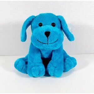 Aurora  People Pals Blue Dog Puppy Plush 7" Stuffed Animal